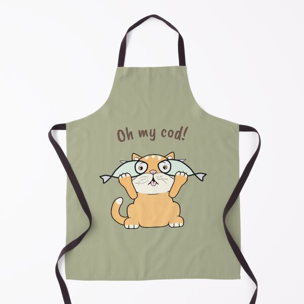 Item preview, Funny Cat With Fish Pun - Fisherman Appreciation designed and sold by ViewerEqualsPhoton.