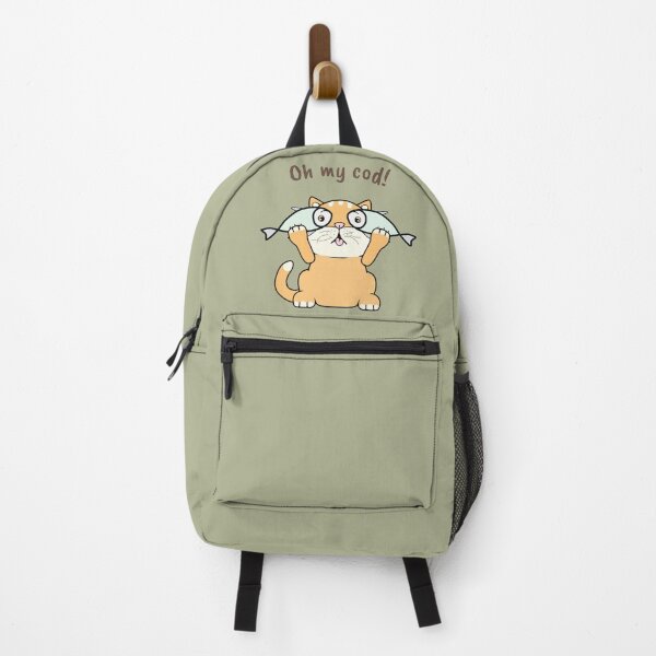 Item preview, Funny Cat With Fish Pun - Fisherman Appreciation designed and sold by ViewerEqualsPhoton.