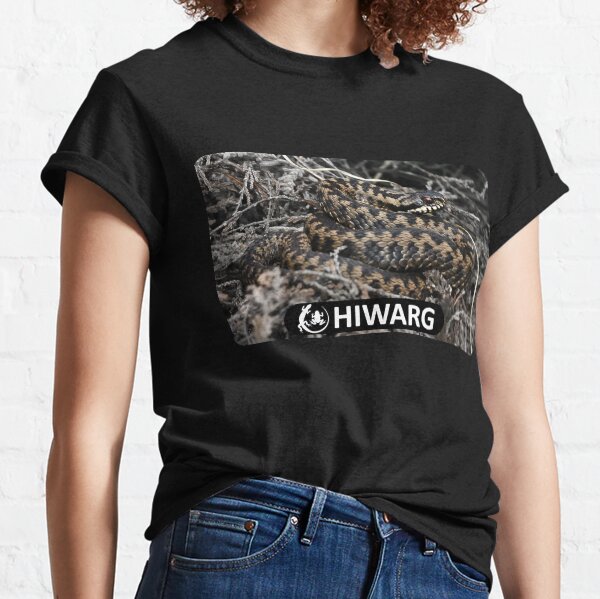 Adder #1 White Logo Classic T-Shirt