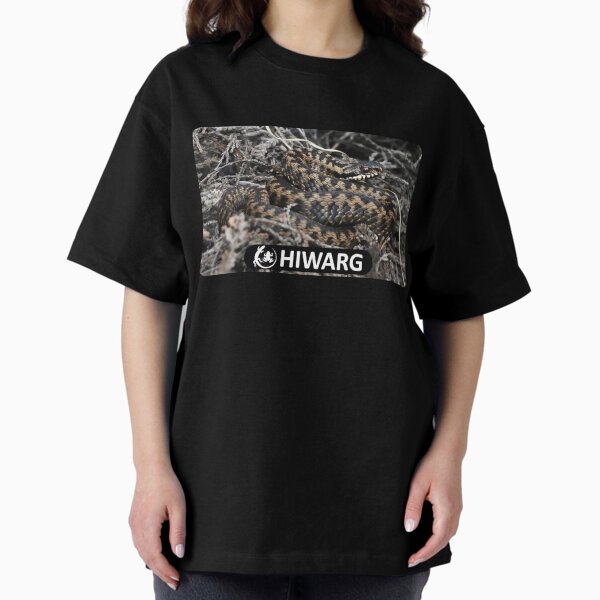Adder #1 White Logo Oversized T-Shirt