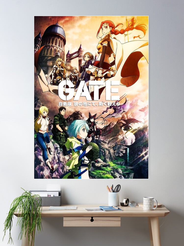 Anime GATE Poster for Sale by AlanWolez