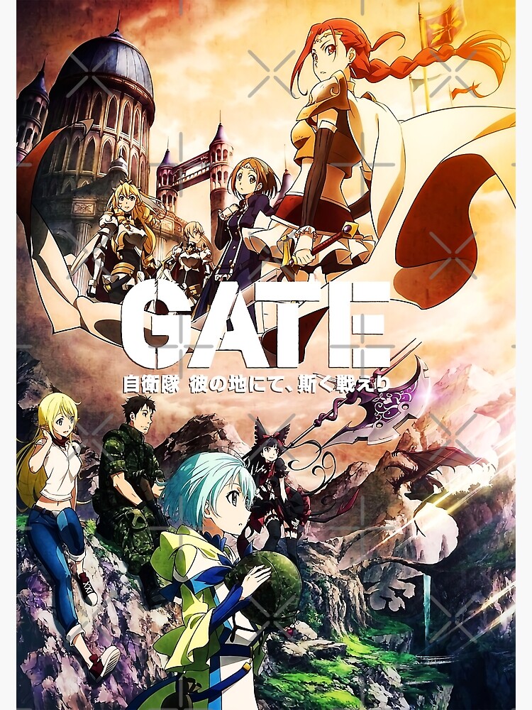 Anime GATE Poster for Sale by AlanWolez