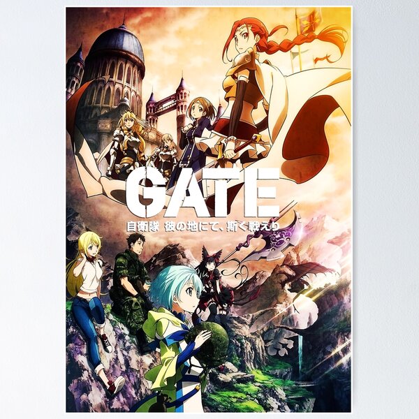 Anime GATE Poster for Sale by AlanWolez