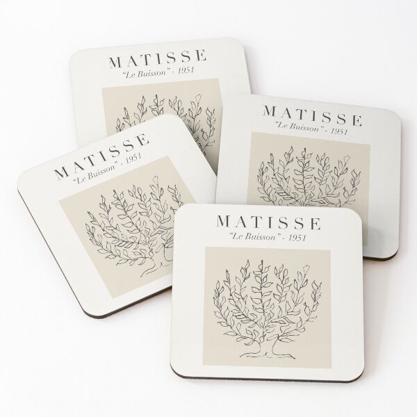 Aperçu de l'œuvre Matisse - "Le Buisson", Art abstrait du milieu du siècle créée et vendue par GraphicBicycle.