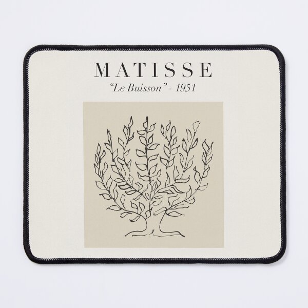 Item preview, Matisse - "Le Buisson", Mid Century Abstract Art Decor designed and sold by GraphicBicycle.