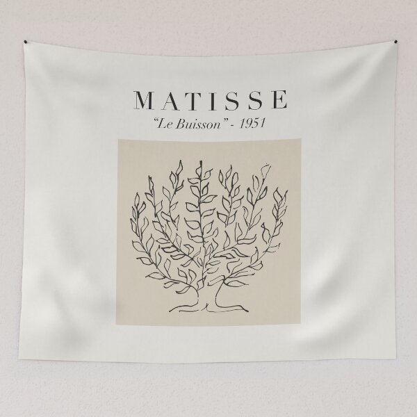 Aperçu de l'œuvre Matisse - "Le Buisson", Art abstrait du milieu du siècle créée et vendue par GraphicBicycle.