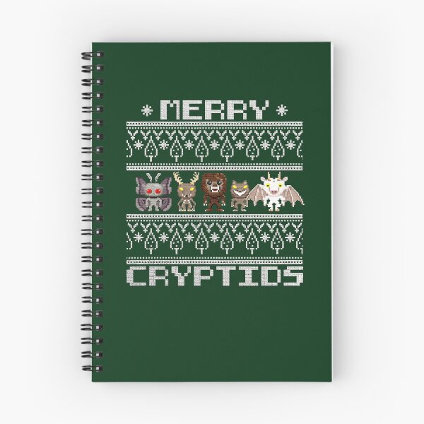 Item preview, Merry Cryptids - Ugly Christmas Mothman, Wendigo, Sasquatch, Dogman, Jersey Devil designed and sold by NatIntrovertSoc.