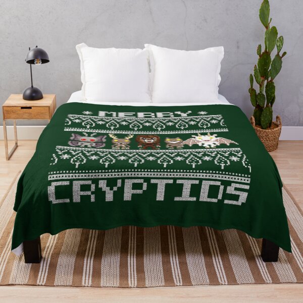 Item preview, Merry Cryptids - Ugly Christmas Mothman, Wendigo, Sasquatch, Dogman, Jersey Devil designed and sold by NatIntrovertSoc.