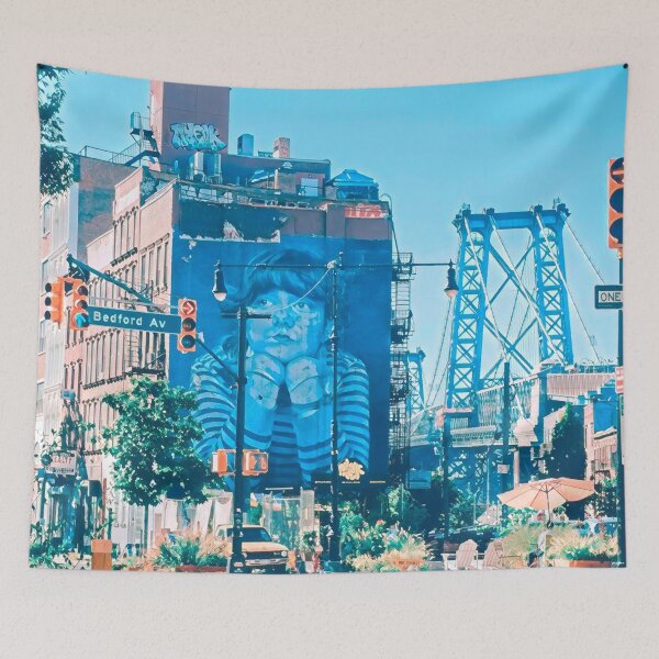 Item preview, Williamsburg New York City designed and sold by Sofia-Draws.