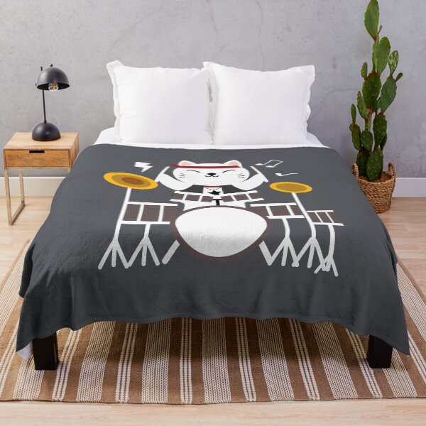 Item preview, Cute Cat Playing Drums designed and sold by AmeliaStore1.