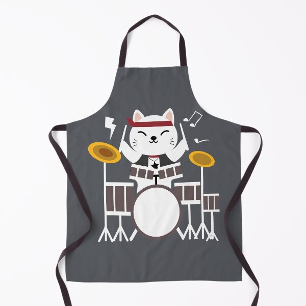 Item preview, Cute Cat Playing Drums designed and sold by AmeliaStore1.