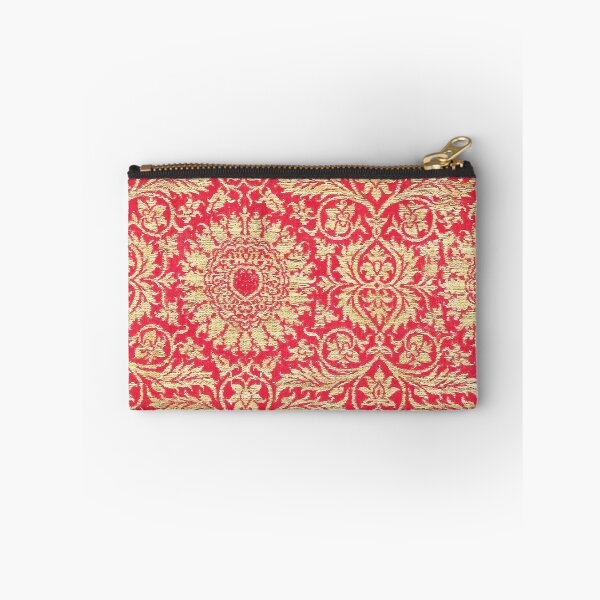Item preview, Red Gold Vintage Textile Pattern designed and sold by patternme.