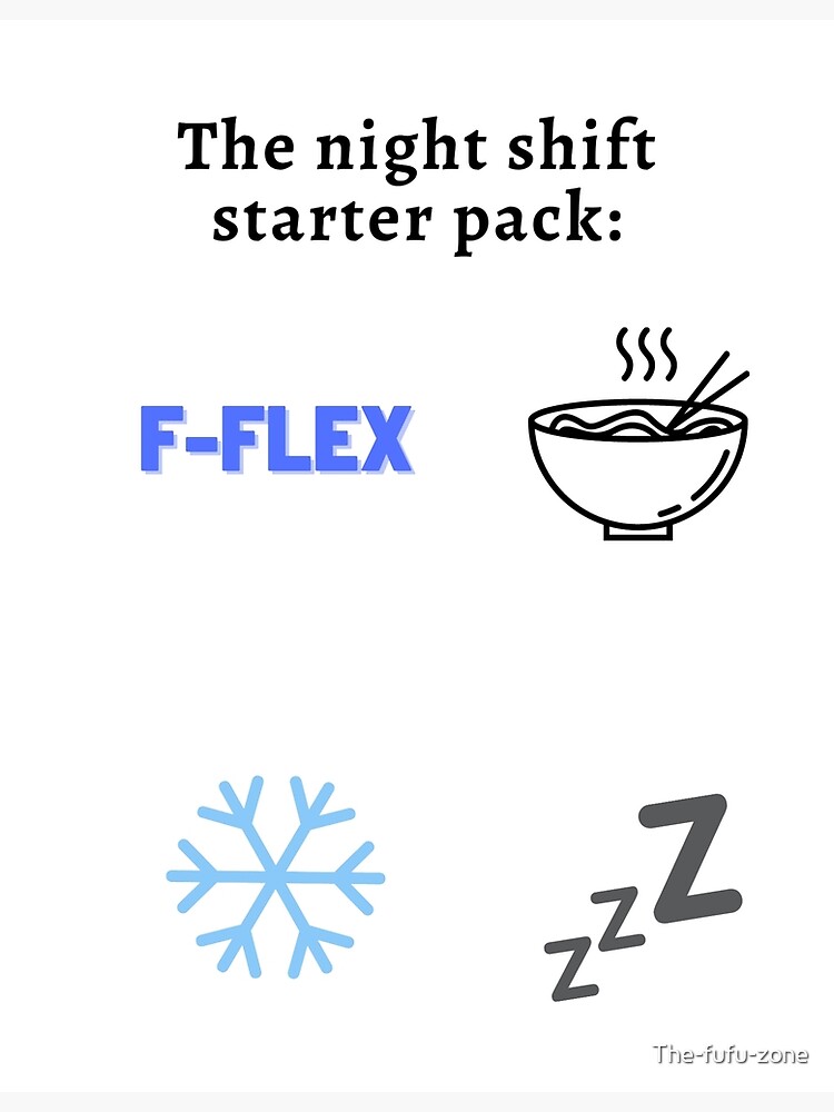 "Radiology night shift pack" Poster for Sale by Thefufuzone Redbubble