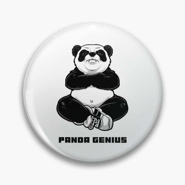 Item preview, Panda Genius. Funny Panda With Attitude designed and sold by Rebel-Design.
