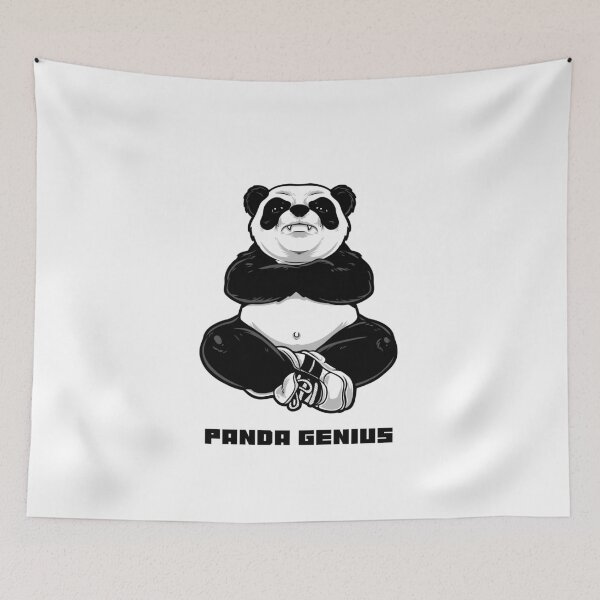 Item preview, Panda Genius. Funny Panda With Attitude designed and sold by Rebel-Design.