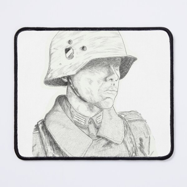 Item preview, German Soldier WW2 Heer Wehrmacht designed and sold by GoodOldRetro.
