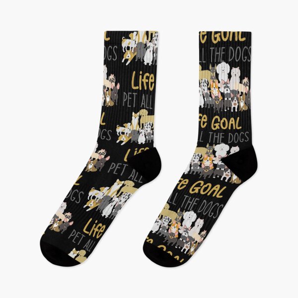 Item preview, Life Goal Pet All The Dogs - Funny Dog Lovers designed and sold by Aymanclothings.
