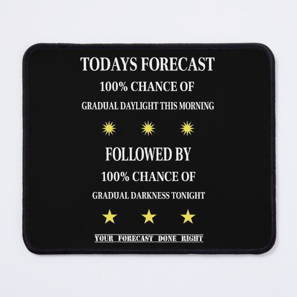 Item preview, TODAYS FORECAST Done Right designed and sold by TJays.