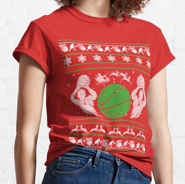 Houston Rockets Christmas ELF Funny NBA T-Shirt