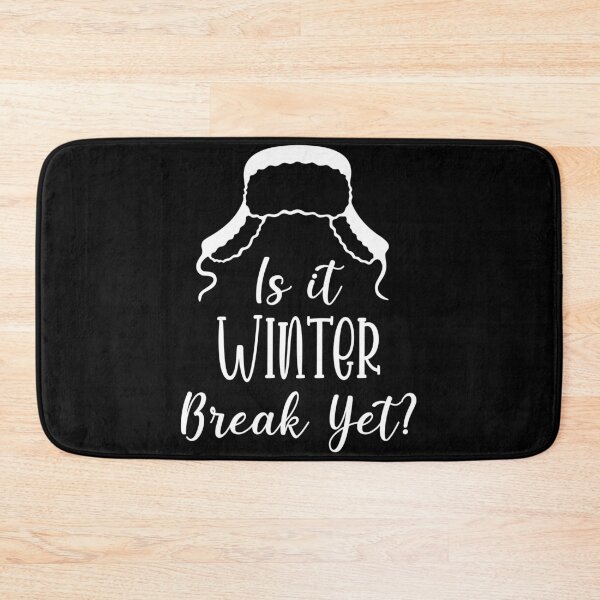 Item preview, Winter Snow Holiday Gift / Is It Winter Break Yet / Funny Christmas Trip Quote designed and sold by Run to Creations.