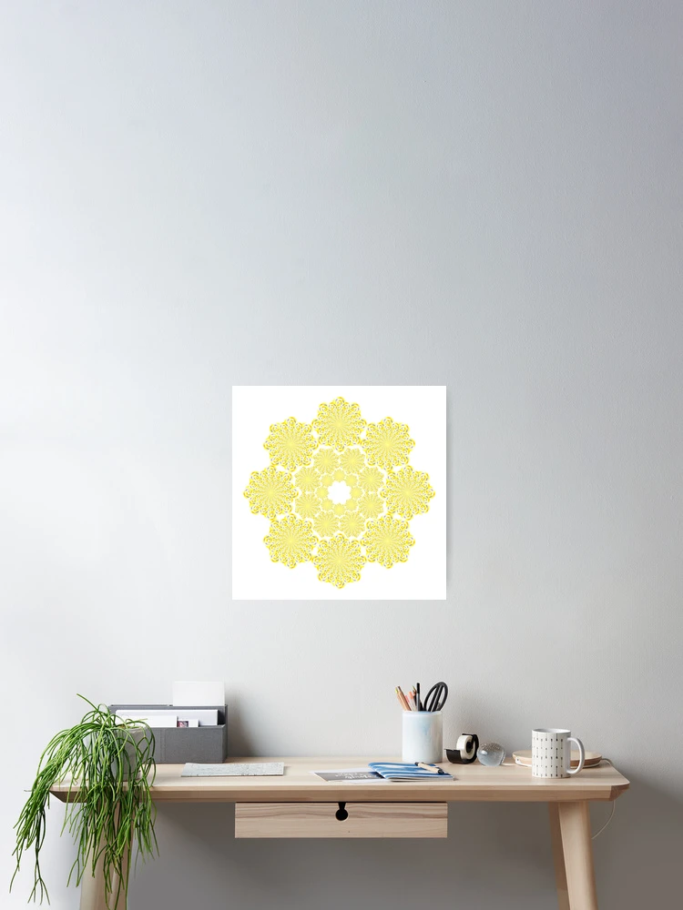 Thumbnail 2 of 3, Poster, gold designed and sold by InfinitePathArt.