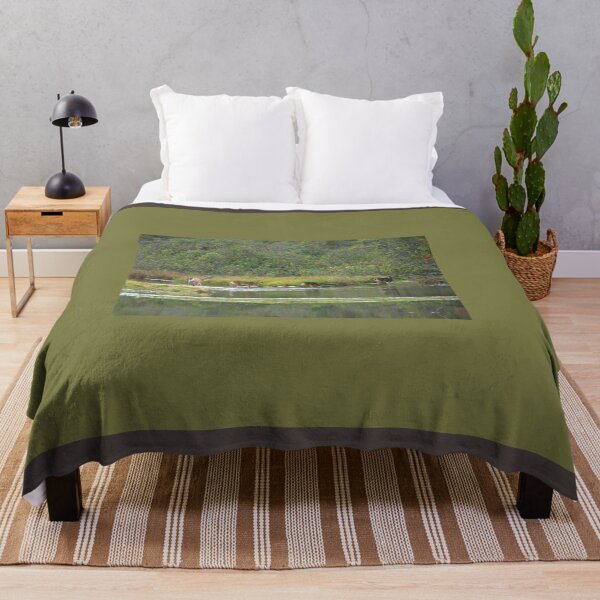 Item preview, Four Deer wading in a River designed and sold by PaulKPhoto.