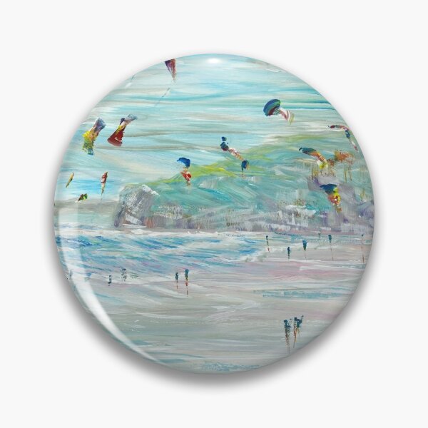 Item preview, Kites at Watergate Bay designed and sold by janwilsonart.