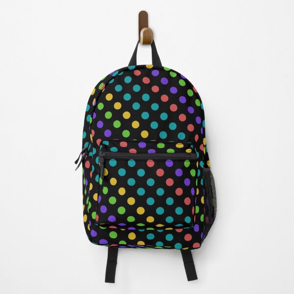 Item preview, polka dot multicolor pattern designed and sold by cutecrazytshirt.