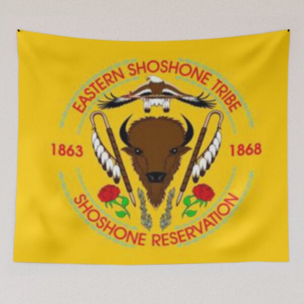 Item preview, Eastern Shoshone Flag WY USA designed and sold by Beluga Cat.