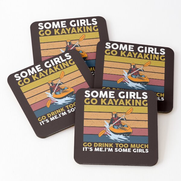 Item preview, SOME GIRLS GO KAYAKING designed and sold by teemaker24.