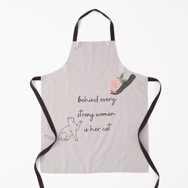 Item preview, behind every strong woman is her cat designed and sold by CareChoice.