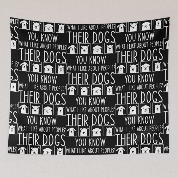 Item preview, You know what i like about people? Their dogs - Funny Dog Lovers designed and sold by Aymanclothings.