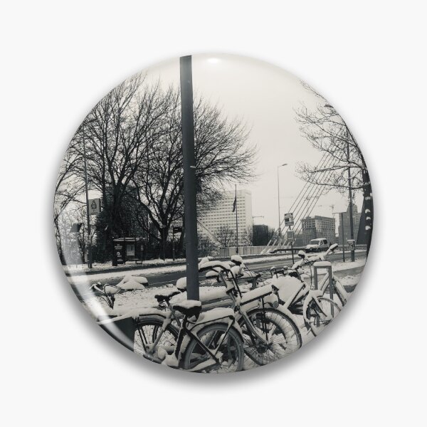 Item preview, Willemsbrug in the snow, Rotterdam city. designed and sold by Noel Ali ⭐⭐⭐⭐⭐.