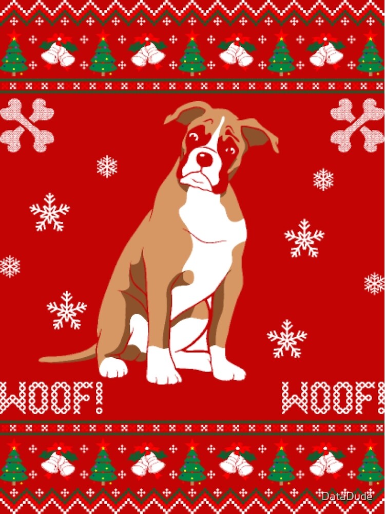 boxer dog sweater pattern