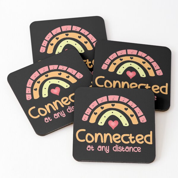 Item preview, Connected at any distance, funny design designed and sold by MoSaid.
