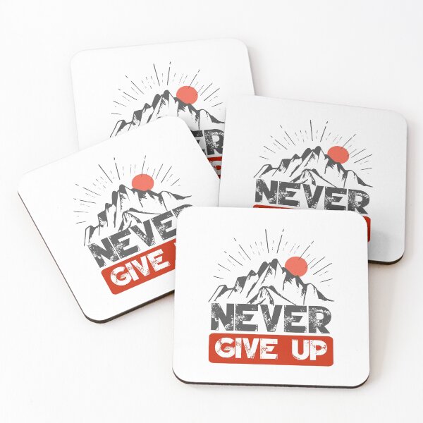 Item preview, Never Give Up designed and sold by asmmdesign.