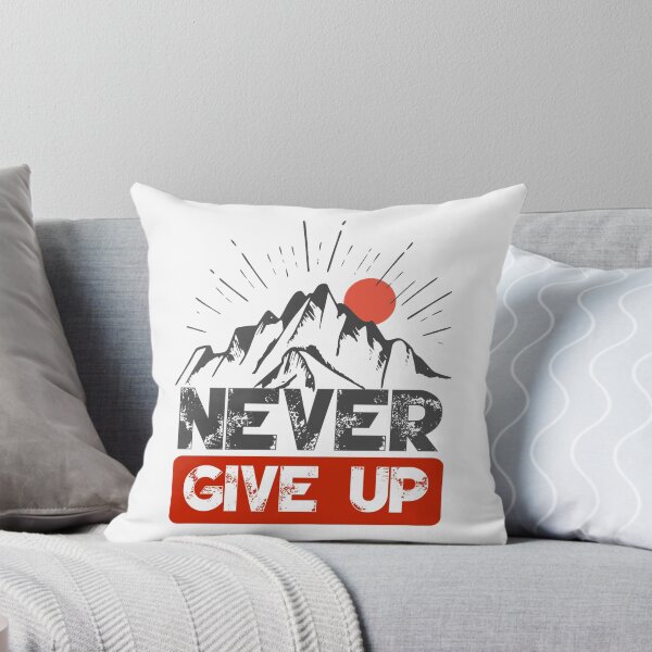 Item preview, Never Give Up designed and sold by asmmdesign.