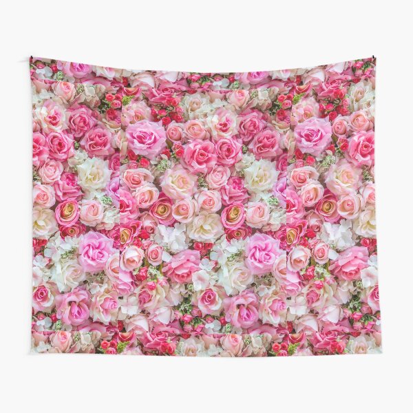 Item preview, Pink & Red Roses Romantic Floral  designed and sold by newburyboutique.