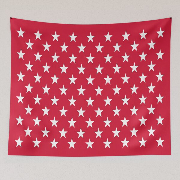 Item preview, Small WHITE and RED STARS  designed and sold by RachelMacht.