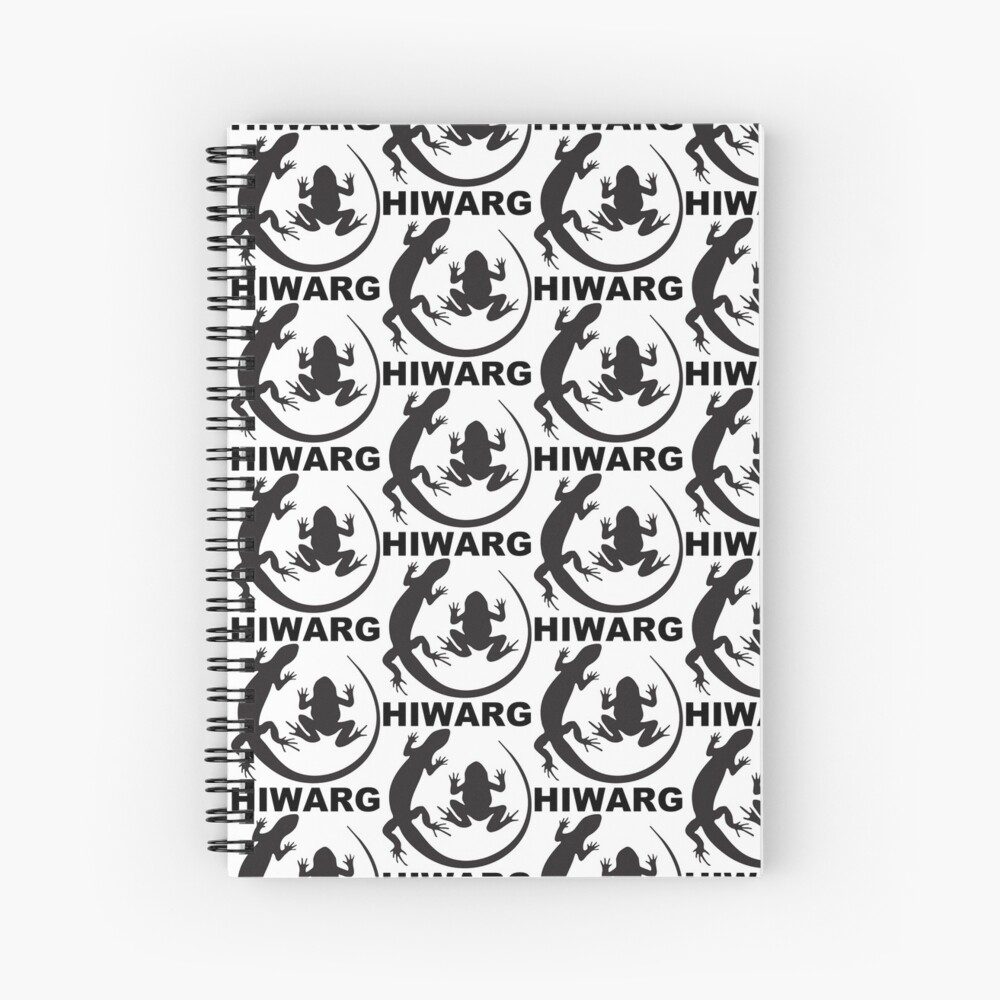 Item preview, Spiral Notebook designed and sold by HIWARG.
