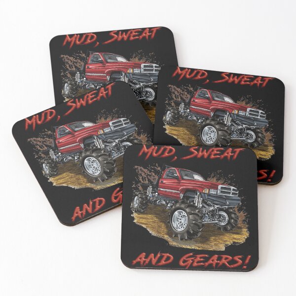 Item preview, Mud, Sweat and Gears monster truck designed and sold by Dirk4171.