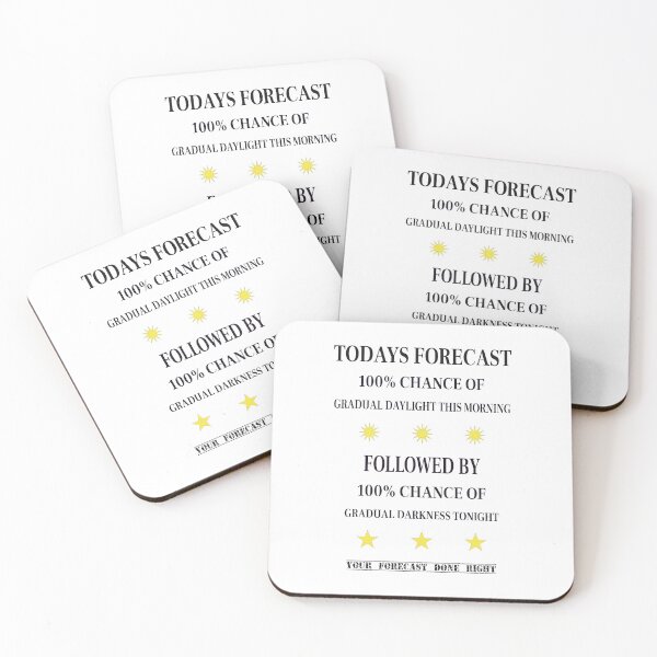 Item preview, TODAYS FORECAST Done Right designed and sold by TJays.