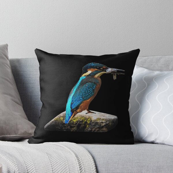 Item preview, Fishing male kingfisher, cool bird photos designed and sold by Kirei-Lily.