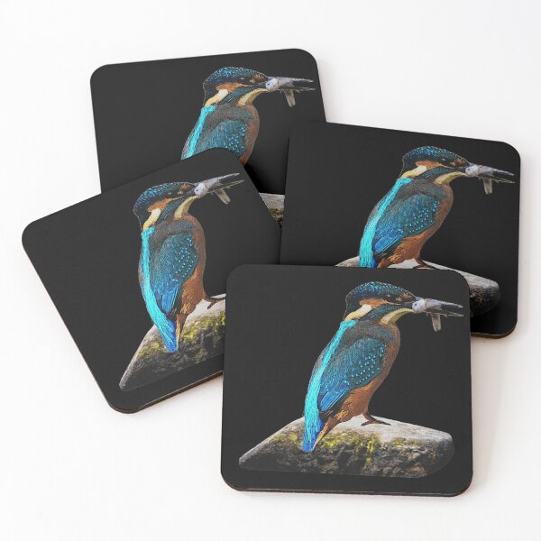 Item preview, Fishing male kingfisher, cool bird photos designed and sold by Kirei-Lily.
