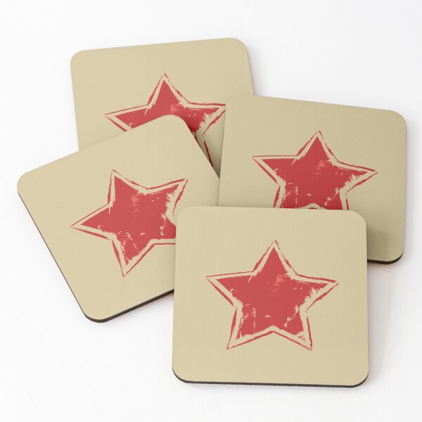 Item preview, Retro Star - Vintage Red designed and sold by Lidra Zehcnas.