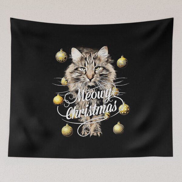 Item preview, "Meowy Christmas" designed and sold by Derplan9.