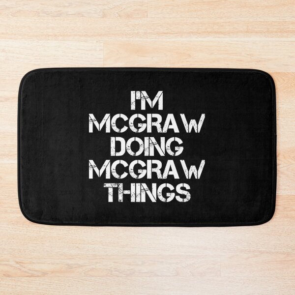 Item preview, Mcgraw Name T Shirt - I'm Mcgraw Doing Mcgraw Things Name Gift Item Tee designed and sold by chezeva.