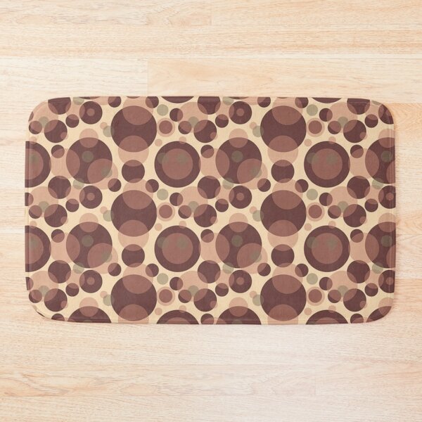Item preview, Retro brown circle pattern designed and sold by NoahDea.