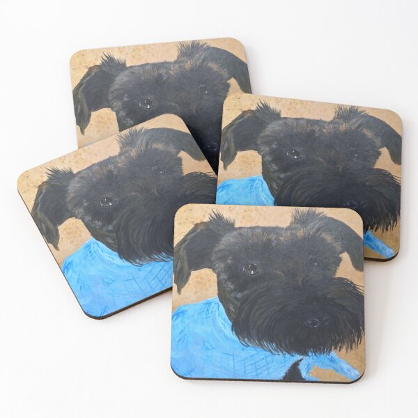 Item preview, Dog with bandana designed and sold by claudine4art.