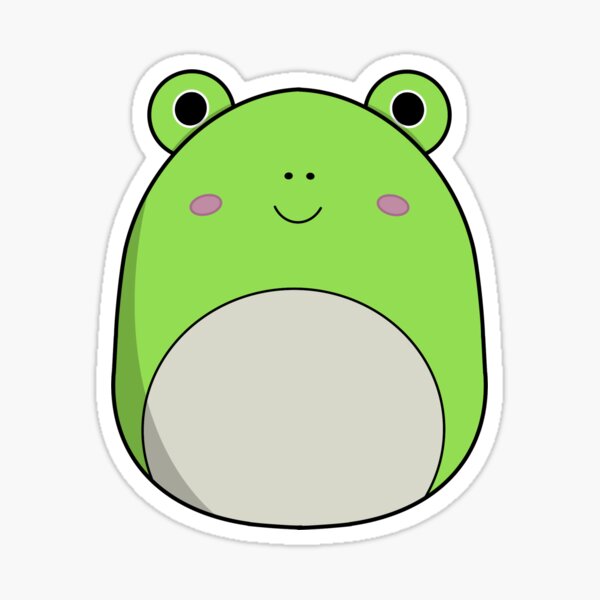 Wendy the Frog Squishmallow Sticker Stickers Paper Paper & Party ...